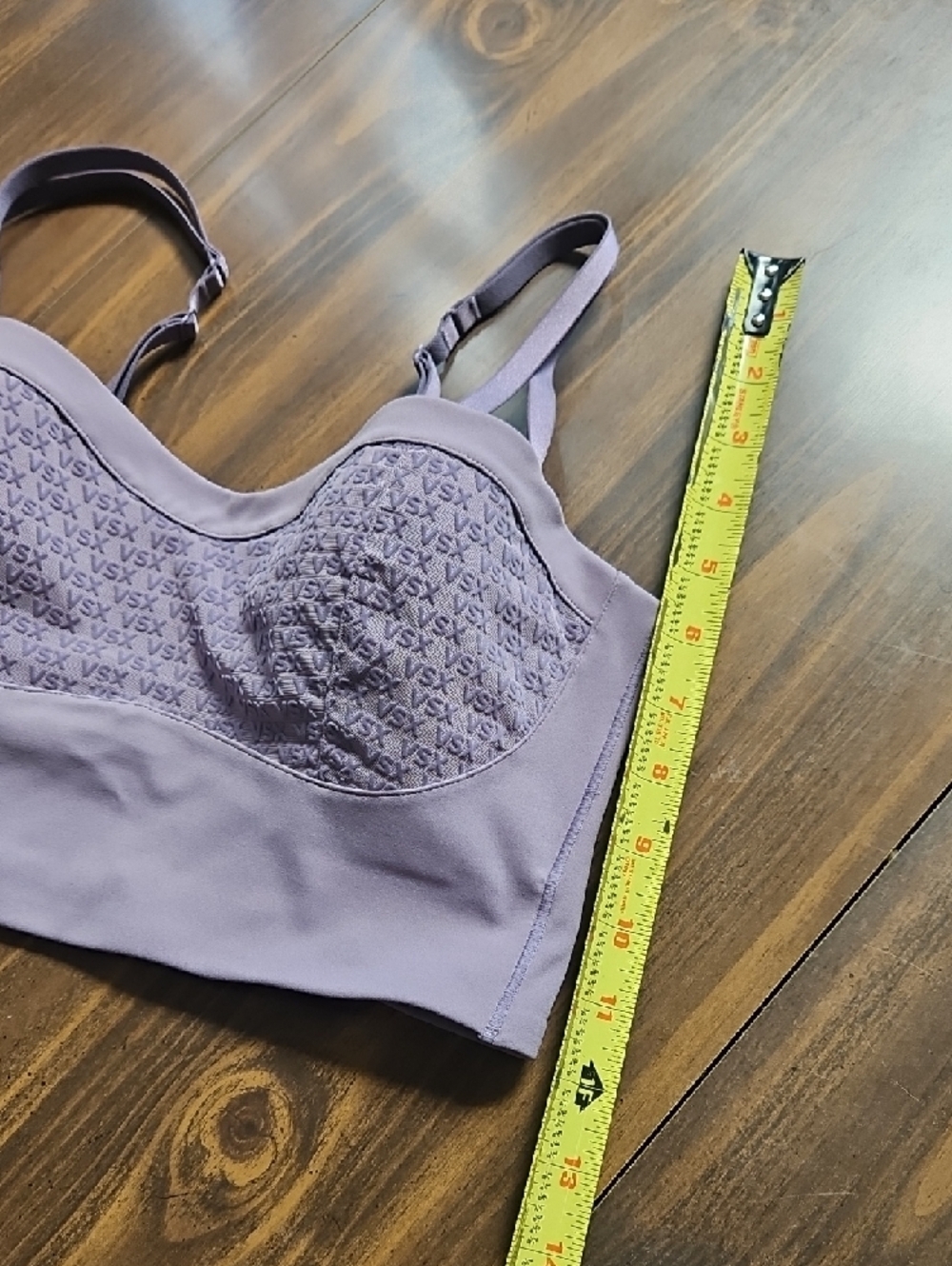 Victoria's Secret Lavender Longline Bralette with VSX Logo - Picture 6 of 8